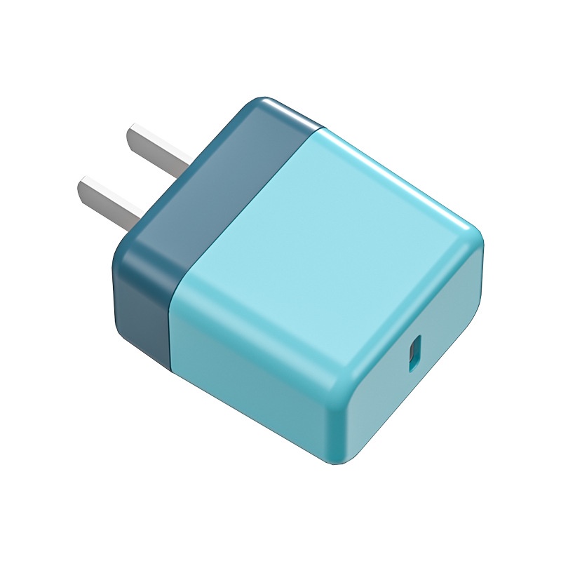 Adapter Charger Fast Charging Mini 20W PD Warna Macaron Untuk iP