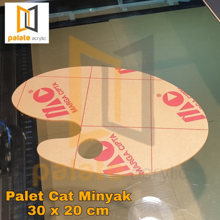 

AKRILIK PALETTE CAT MINYAK CAT LUKIS
