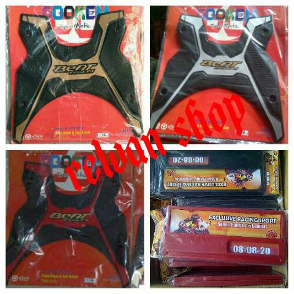 Karpet Bingkai Plat Nomer Beat F1 Beat Esp Aksesoris Ot