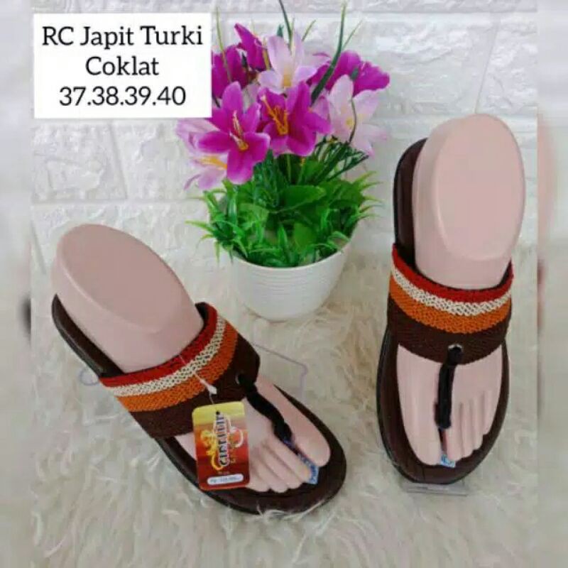 Sandal Turki Japit by cirellie termurah terbaru