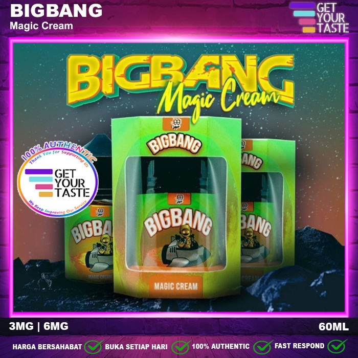 Liquid Bigbang Magic Cream 60ML Big Bang by J99