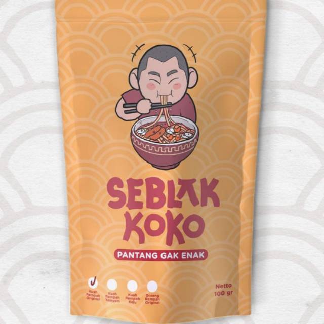 

Seblak koko SEBLAKKOKO Seblak instan bandung instan kering baso bakso makanan pedas