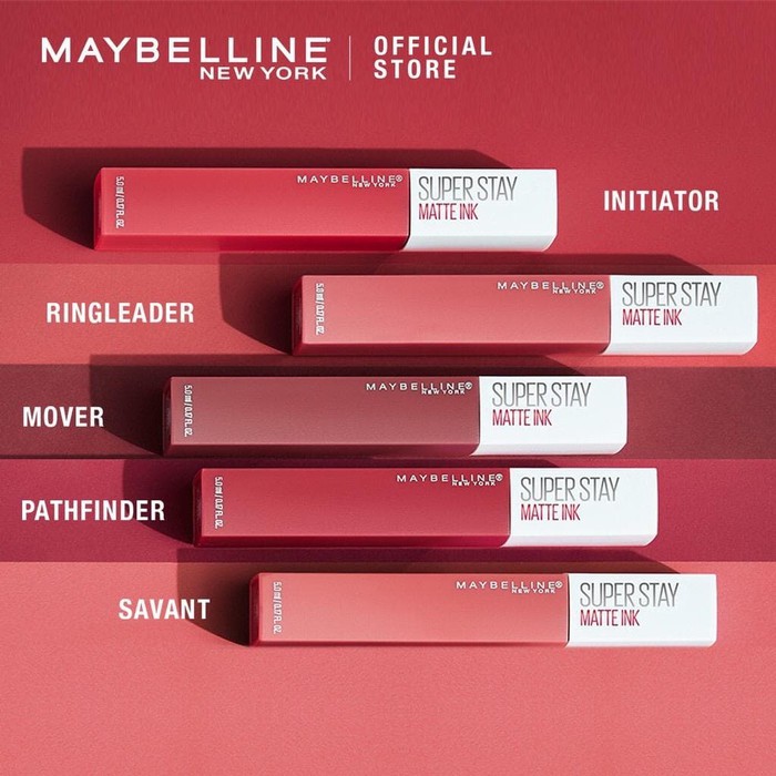 Maybelline Superstay Matte Ink - Pink Edition