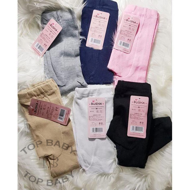 Legging Bayi Buka Kaki Polos Busha - 1206