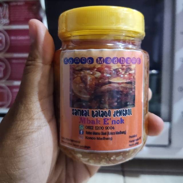

Sambal Balado 200gr Konco Madhang