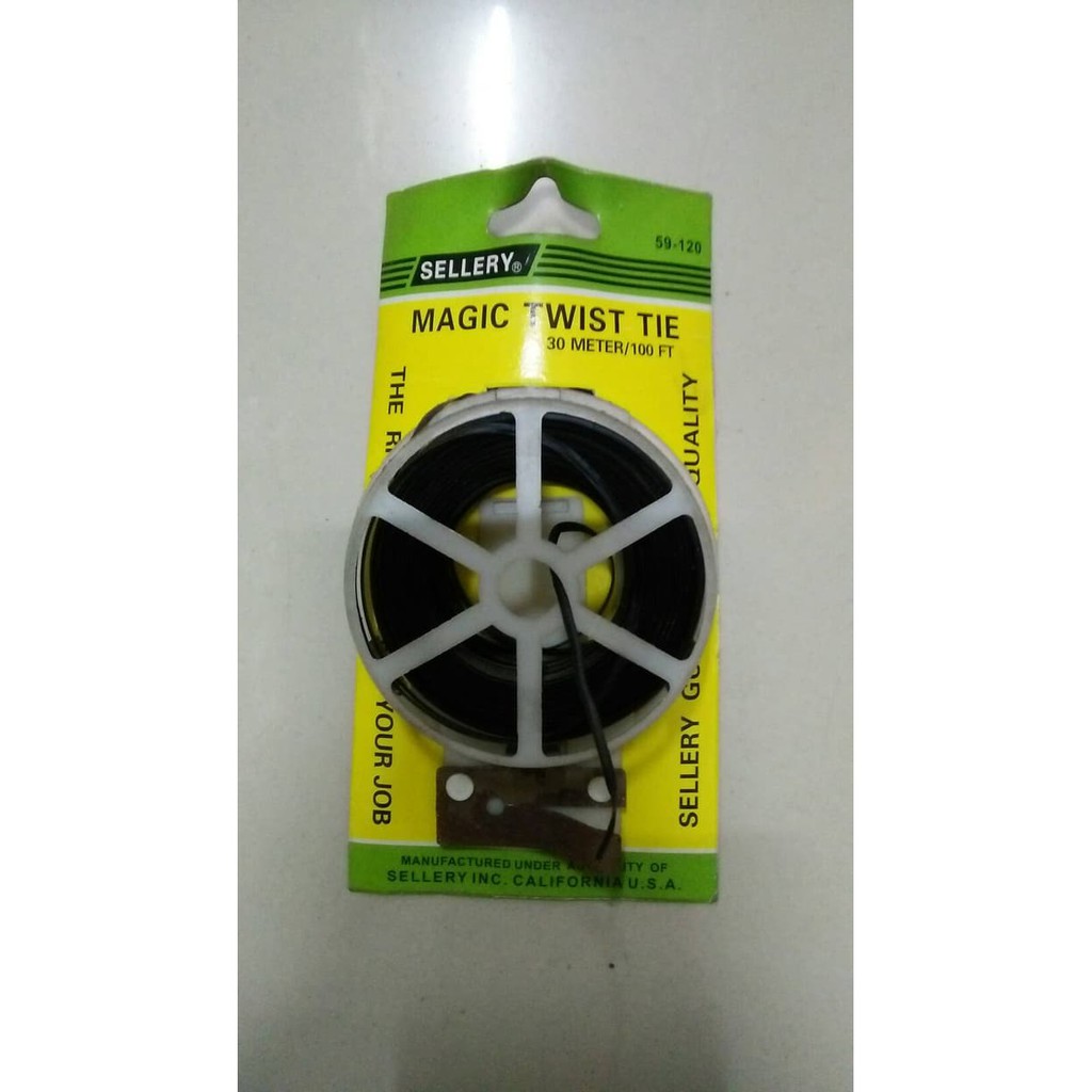 MINI Twist Tie 30 M Sellery Magic Twister Tali Pengikat Kabel Kawat