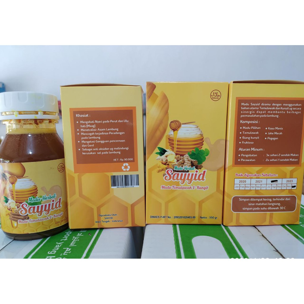 Madu Herbal Lambung Sayyid Shopee Indonesia