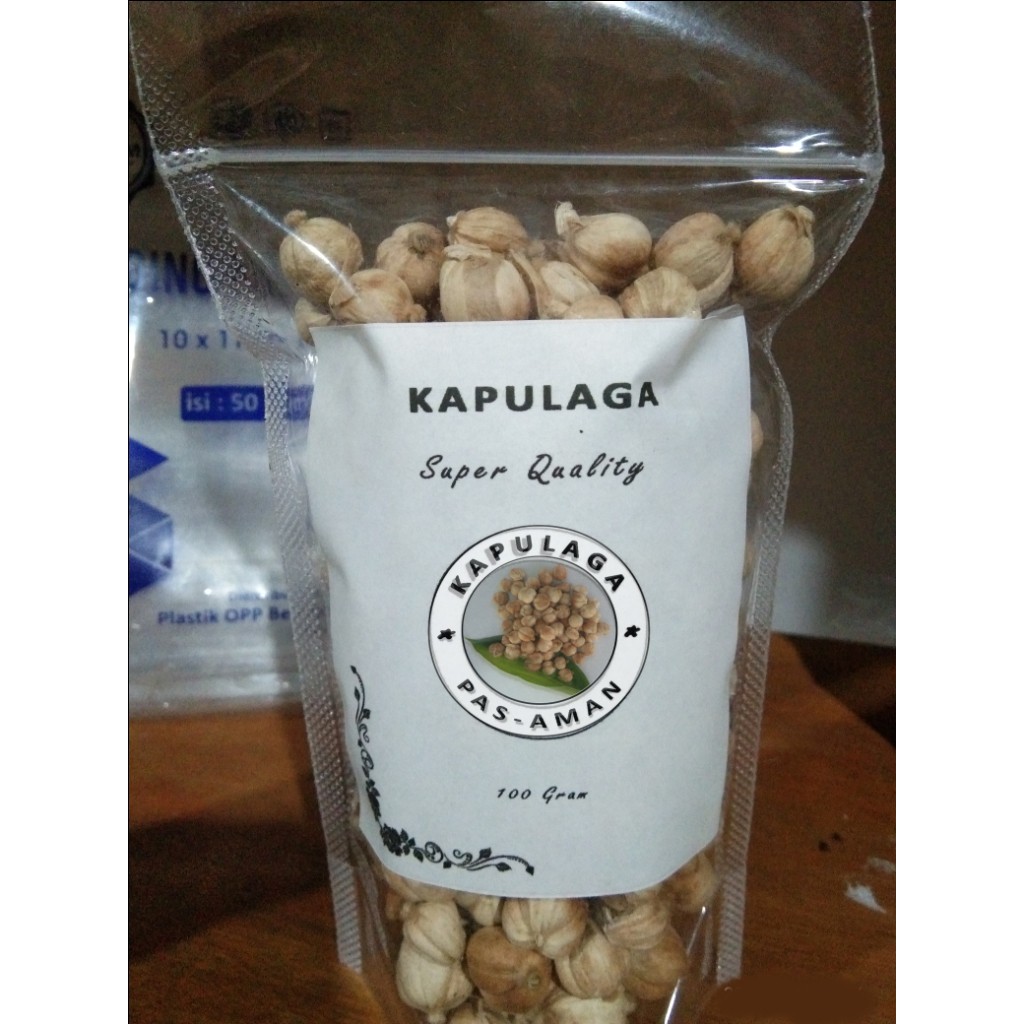 

KAPULAGA ORGANIK REMPAH 100 GRAM