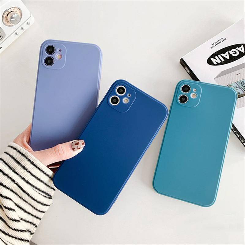 Soft Case Silikon TPU Warna Permen Polos Cover iPhone 11 Pro MAX X XS MAX XR SE 2022 2020 6 6S 7 8 Plus