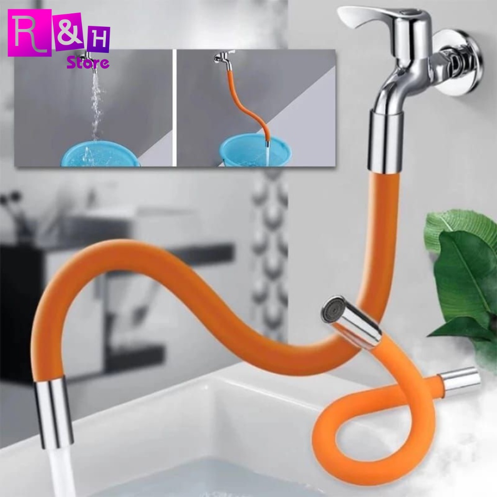 Selang 360 Derajat Keran Fleksibel Kran Selang Bengkok Sambungan Kran Air Fleksibel Selang Keran Fle