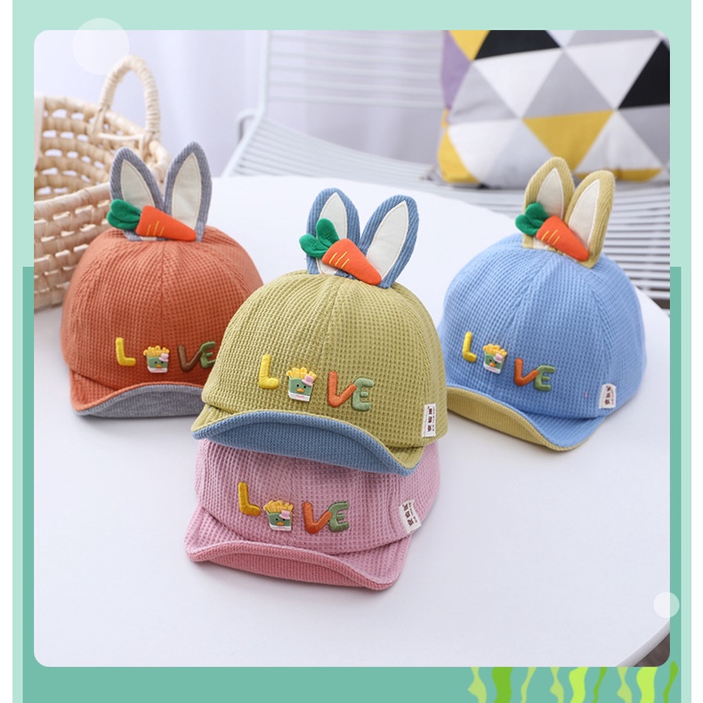 Topi Anak Bayi Perempuan KAI Fashion Cap Hat Cute Import