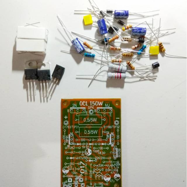 Power Amplifier OCL 150Watt DIY Kit 017