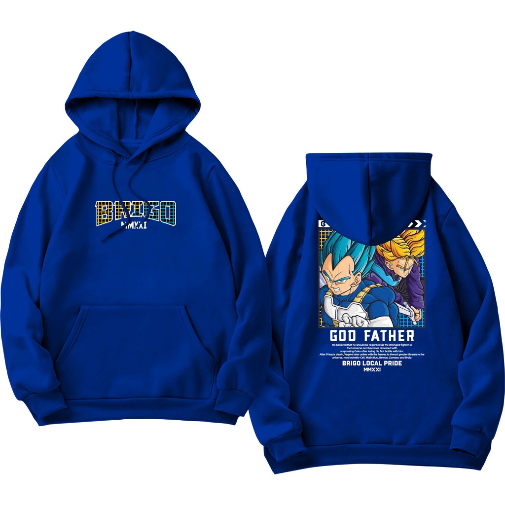 Sweater Hoodie BRIGO Goo Father anime  Sablon DTF Fleece Cotton II BRIGO Jumper Hoodie Goo Father anime II M-XXL (Pria &amp; Wanita) Free stiker&amp;Gantungan Kunci