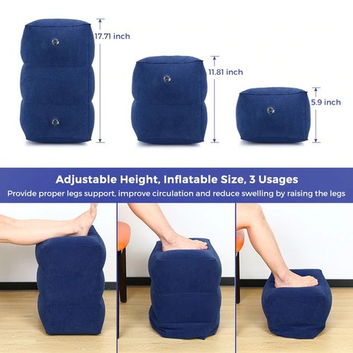 Ultima Flight Buddy Inflatable Foot Rest | Sandaran Kaki | Pijakan Kaki Travel