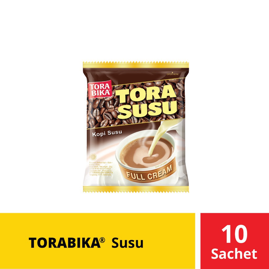 

TORABIKA SUSU EXTRA FULLCREAM 10'S 30GR