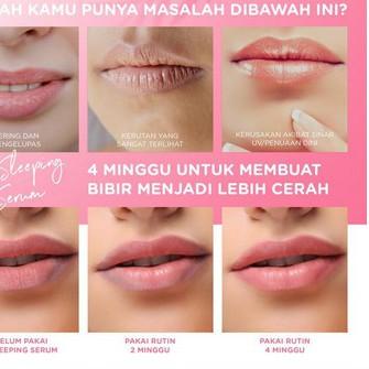 ✾ ✿ MADAME ✿ HANASUI LIP SLEEPING SERUM - SERUM BIBIR HANASUI ORIGINAL BPOM ✮