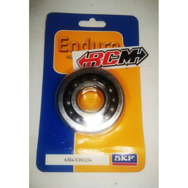 Harga perbiji bearing laher laker 6304 enduro c3 ori original skf enduro asli