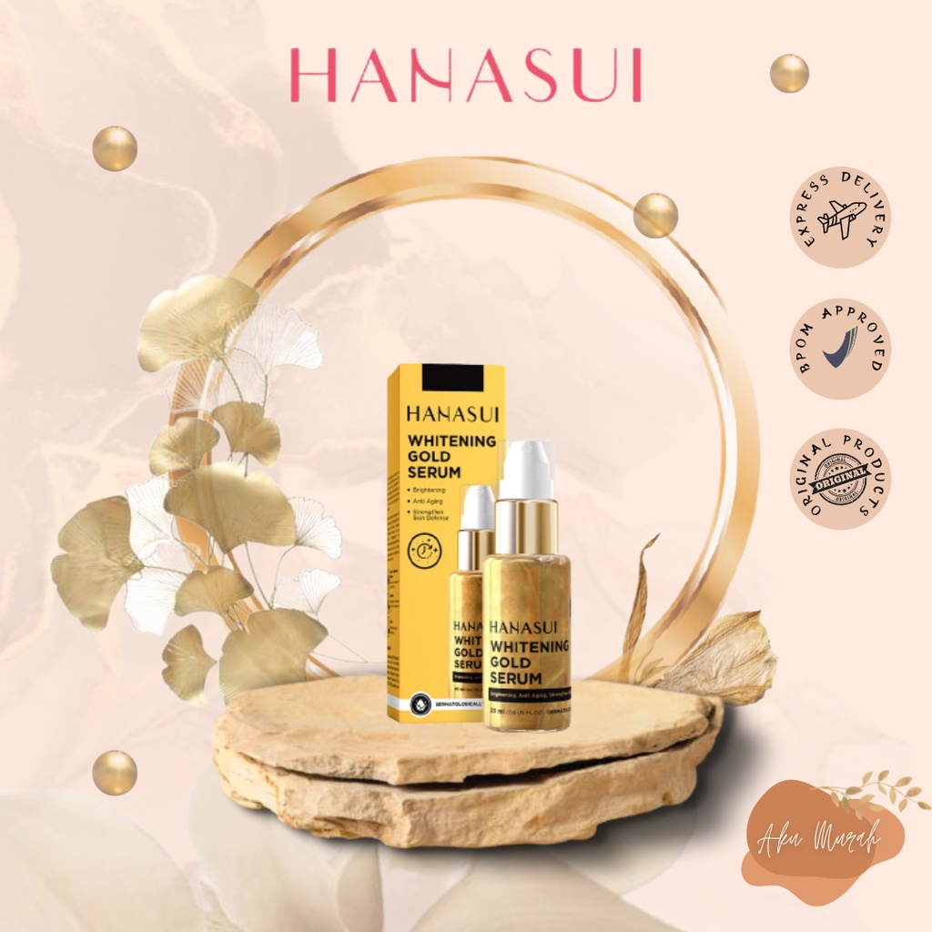 ✨ AKU MURAH ✨Hanasui Whitening Gold Serum