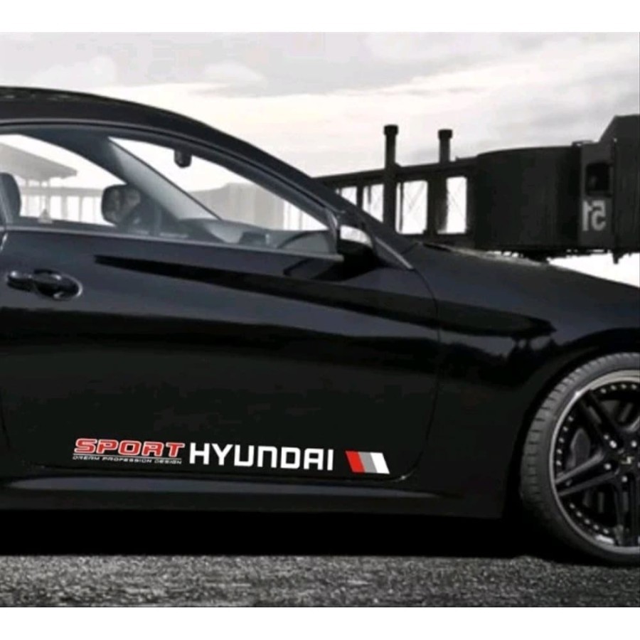 Promo terlaris sticker mobil hyundai stiker hyundai sport body