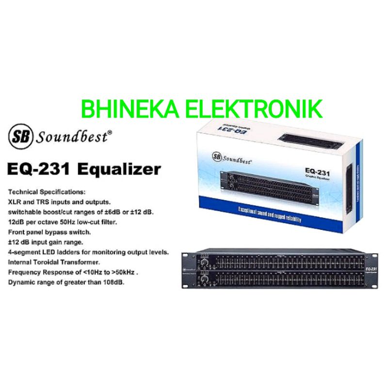equalizer soundbest EQ 231 original eq231
