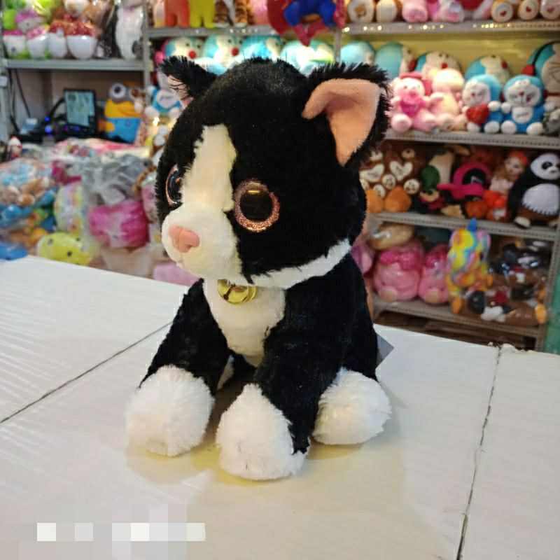 Boneka Kucing Size M Plush Doll Boneka Binatang Boneka anak Hadiah anak Kado anak Hadiah Ultah Kado Ultah Hadiah Boneka Boneka hampers boneka buket Cat Doll