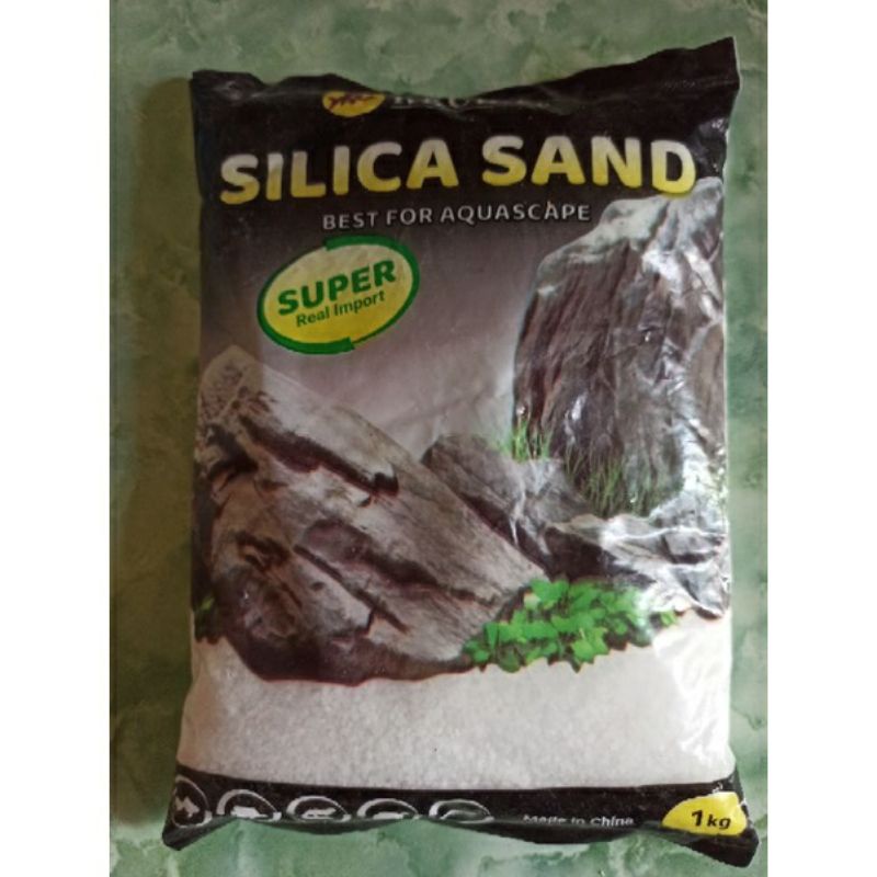 pasir silika recent super putih 1kg