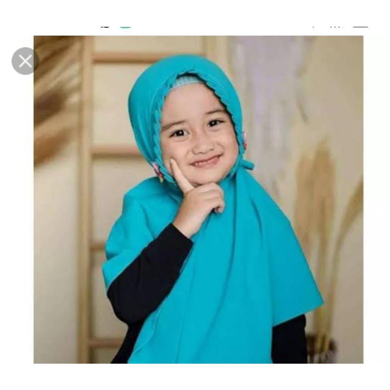 jilbab / anak / bayi / hijab /allsize 0-3 tahun/ NEWBORN / KCB BAYI