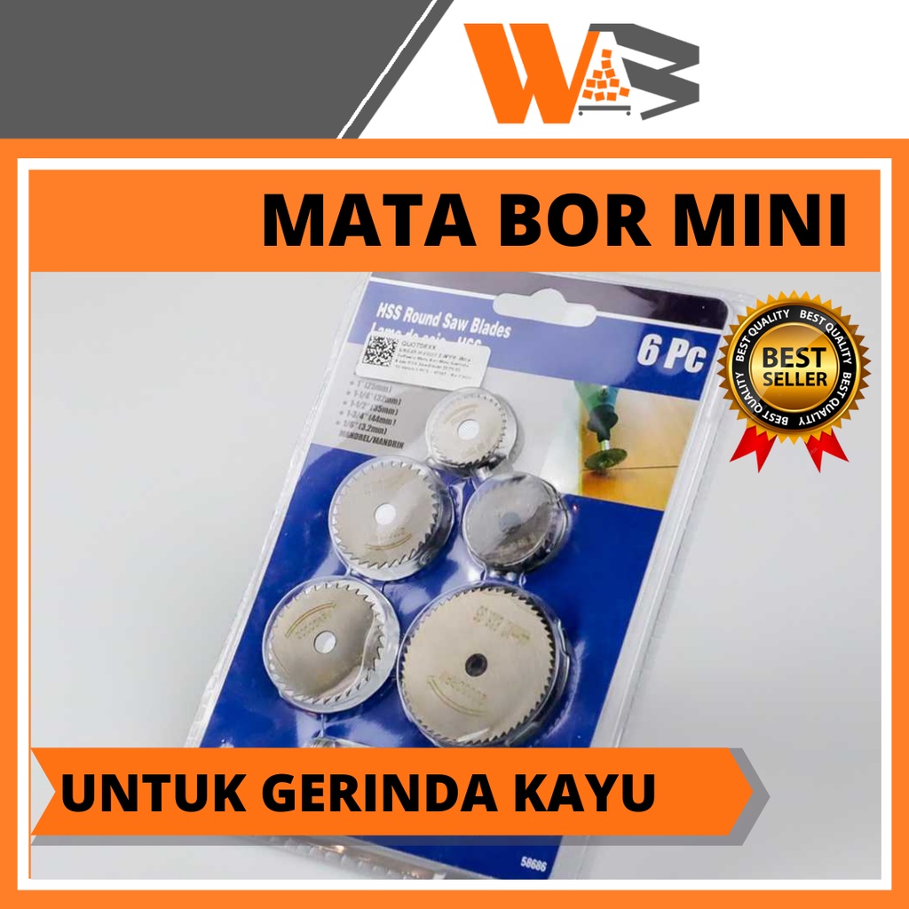 COD Mata Bor Gerinda Mini Pemotong Kayu Pisau Gerinda Kayu Alat Potong Triplek Saw Blade D47