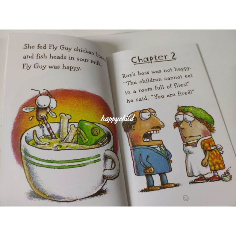 High quality 4-10 age like buzz boy and fly guy 19 books/full color/humourous/happychild