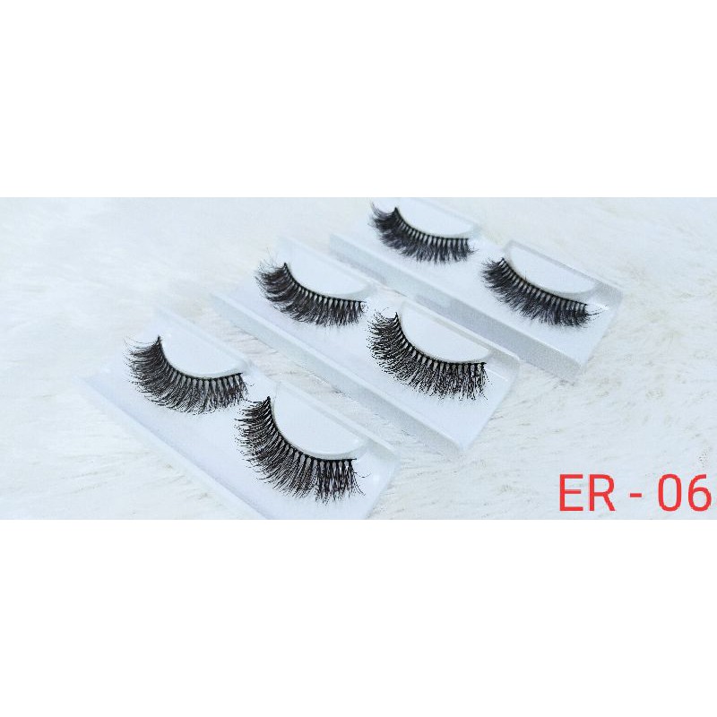 Bulu Mata Palsu 3D ER - 06 / Eyelash Extention / Bulu Mata Murah TIDAK TERMASUK COVER MIKA