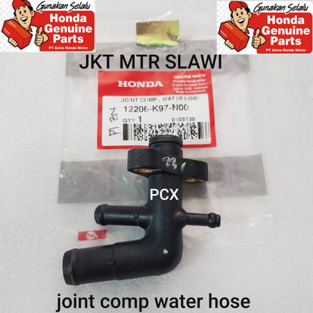 12206-K97-N00 Joint comp water hose new pcx ori honda