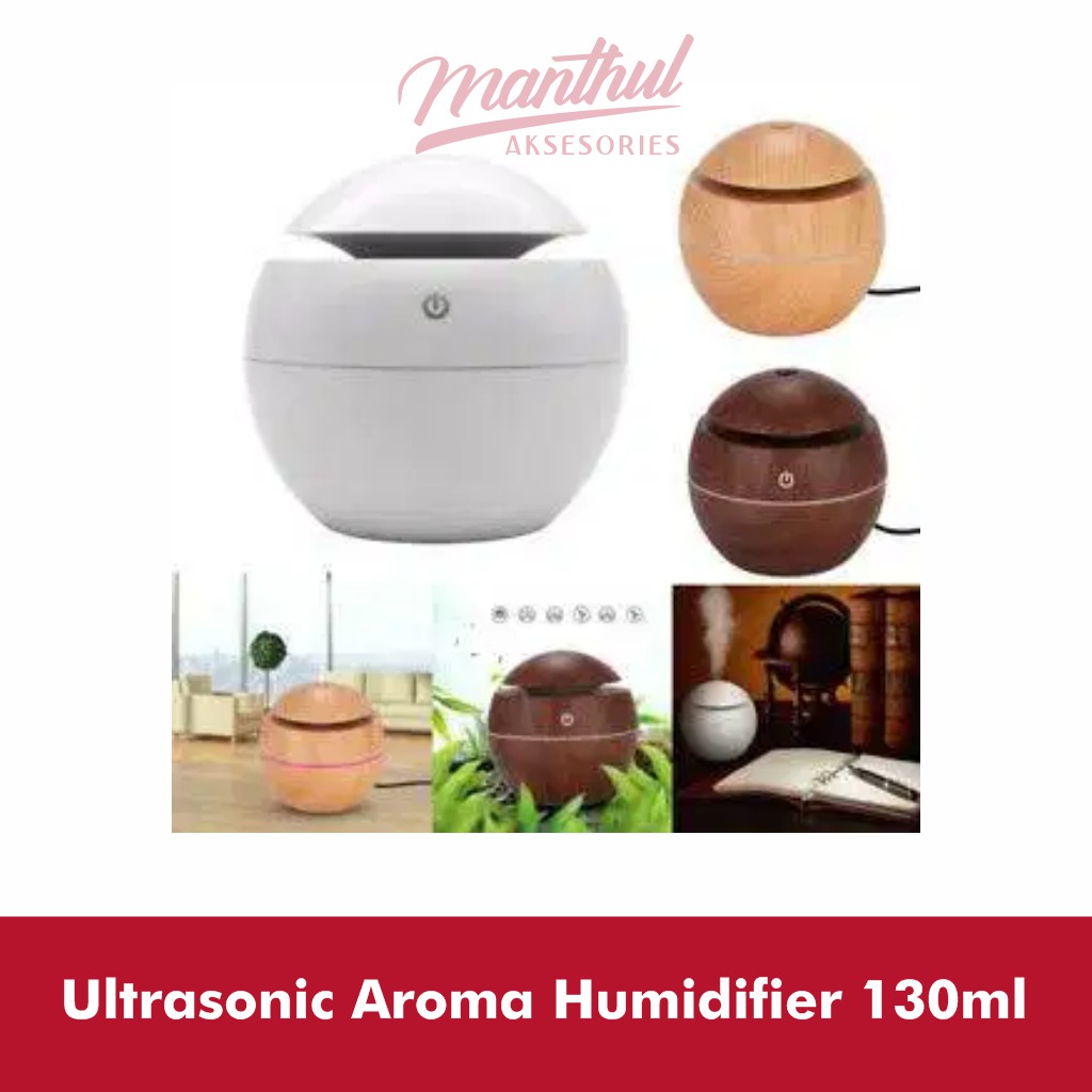 Ultrasonic Aroma Humidifier 130ml