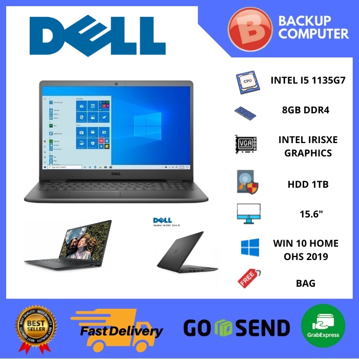 DELL INSPIRON 15 3511 I5 1135G7 8GB / 1TB SATA WIN 10