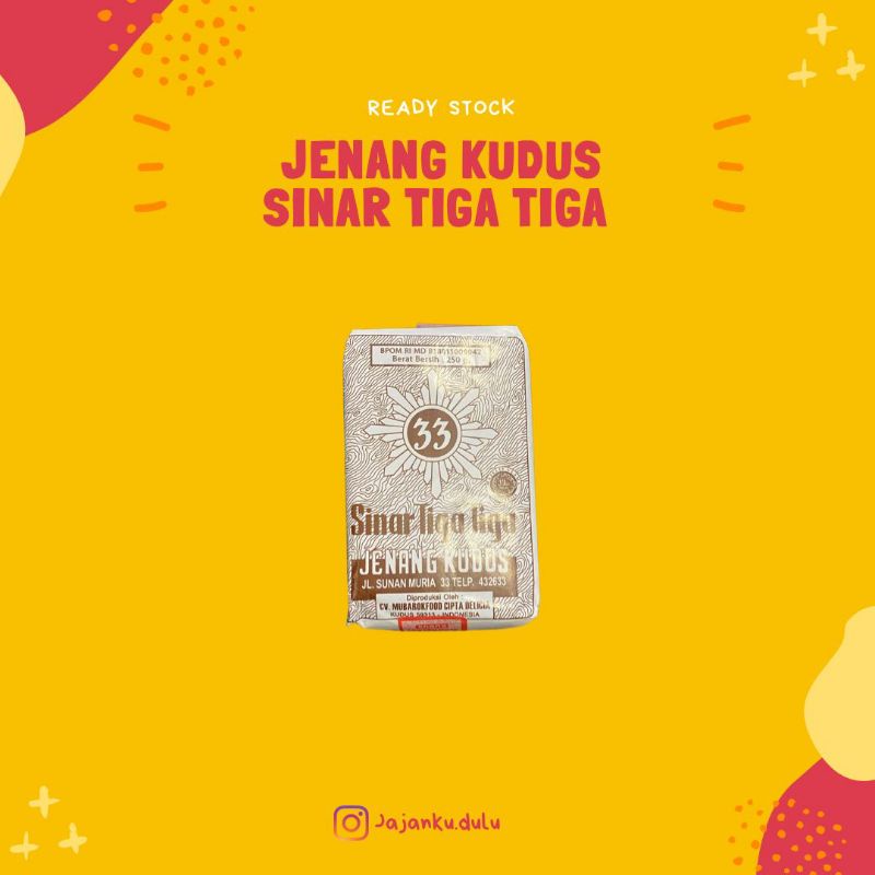 

jenang kudus sinar tiga tiga / jenang kudus / jenang