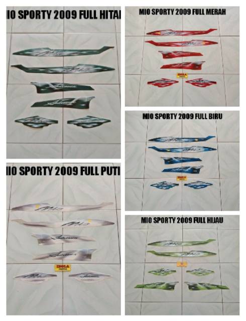 Striping Mio Sporty 2009 / 2010