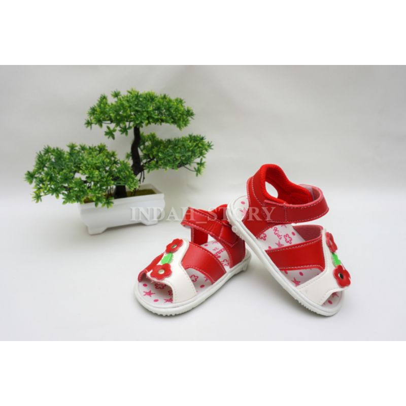 SEPATU SANDAL ANAK CEWEK SOL BUNYI