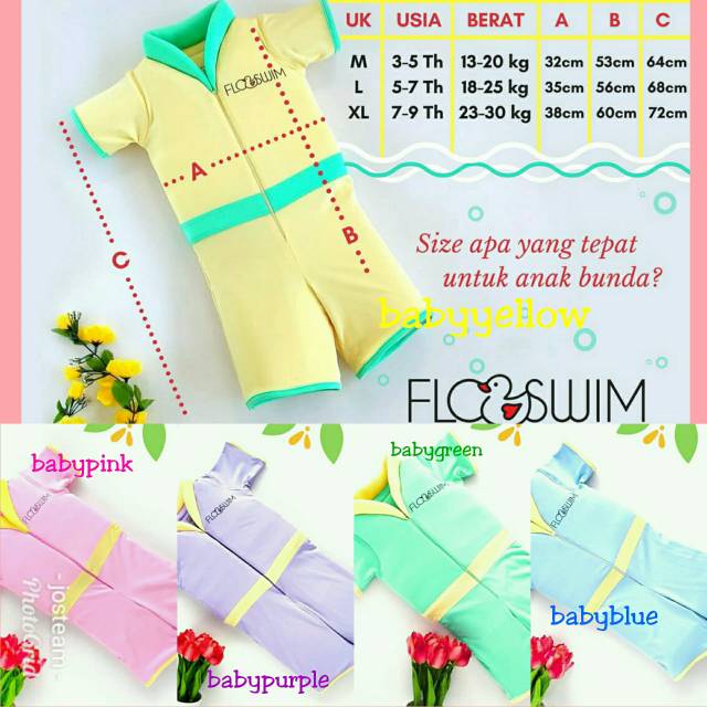 Flowswim cuddleme baju  renang  mengapung  Shopee Indonesia