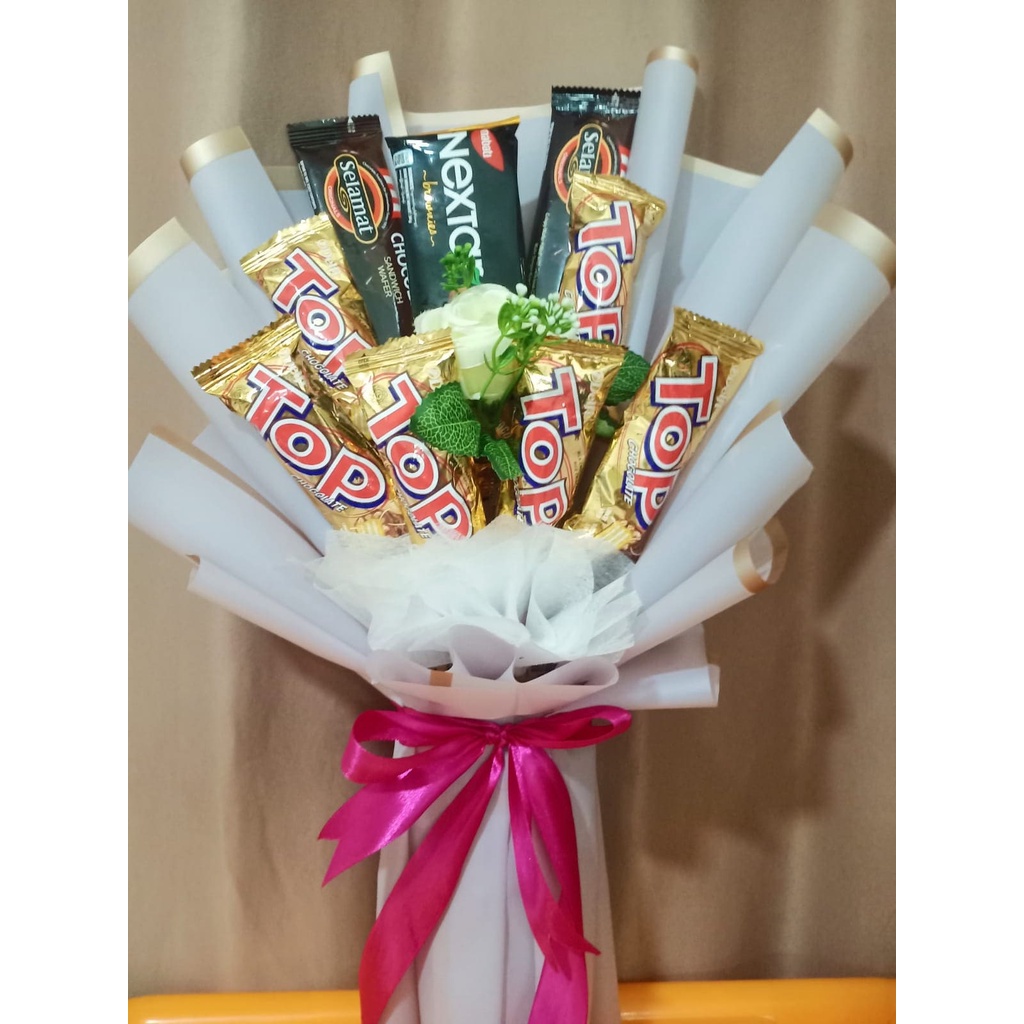 

buket coklat / buket coklat murah / buket snack / buket snack murah / buket wisuda