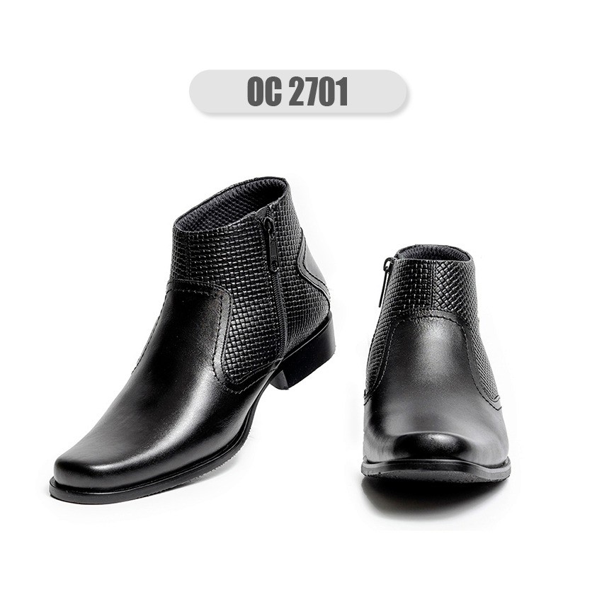 BEST SELLER! OC2702 Sepatu Pantofel Pria 100% Kulit Sapi Premium Untuk Kantor Kerja Pesta OC-2702
