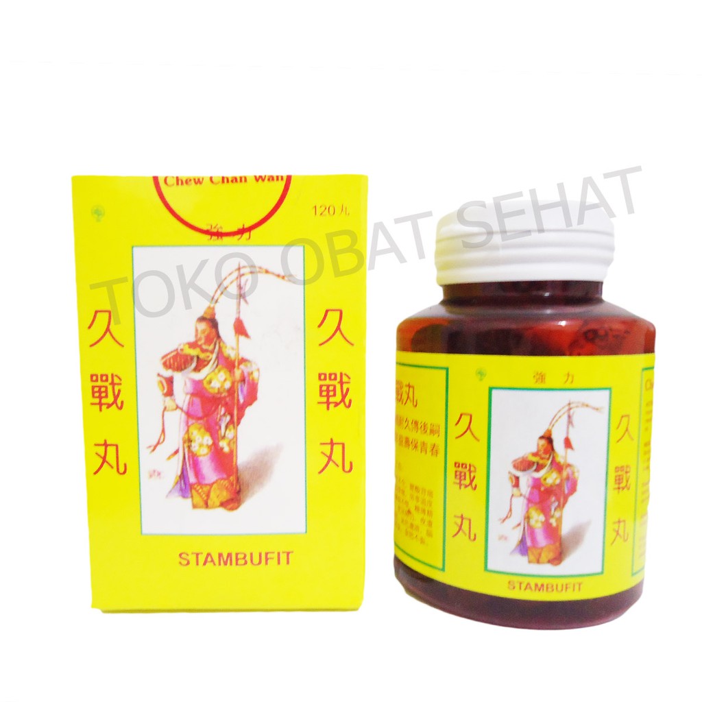 CHEW CHAN WAN STAMBUFIT obat stamina - vitalitas - pengental sperma herbal