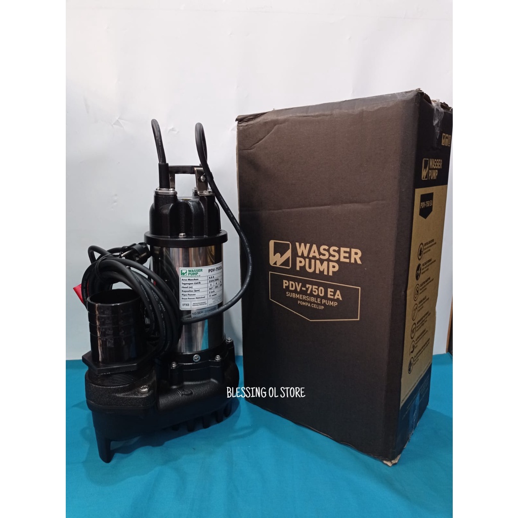 POMPA CELUP OTOMATIS PDV 750 EA / WASSER PUMP PDV-750EA SUBMERSIBLE