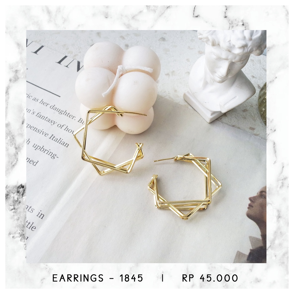 ANTING STATEMENT HOOPS - 1845