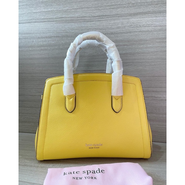 kate spade medim knott yellow