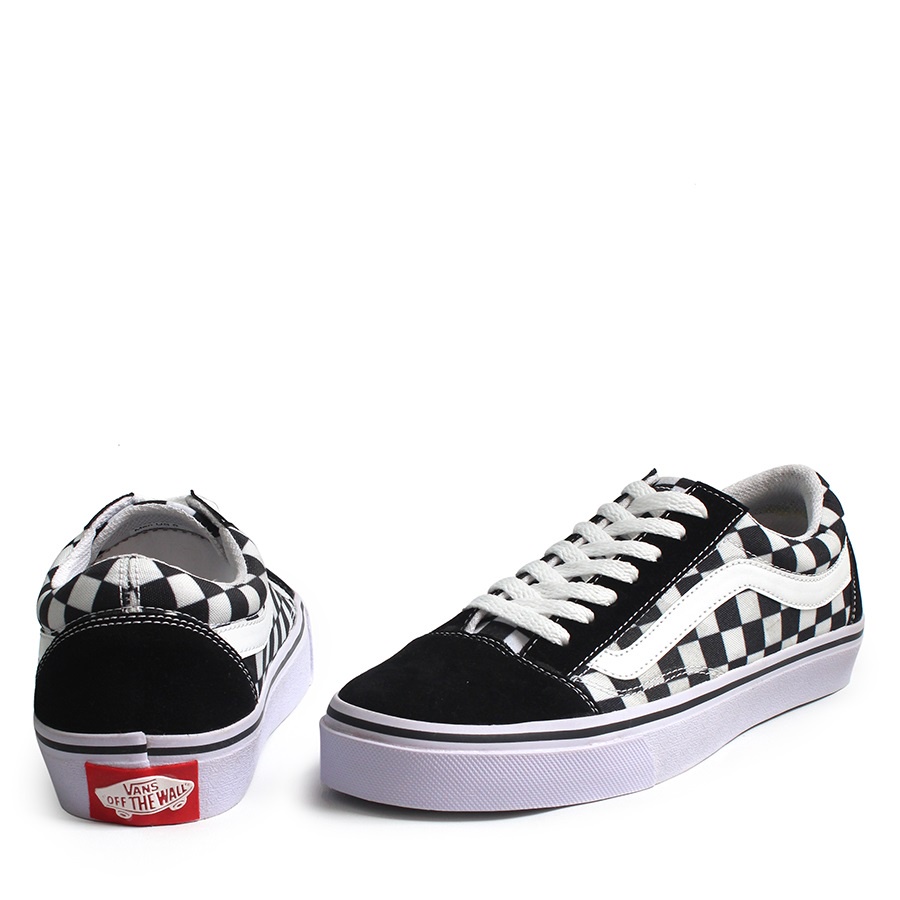 Sepatu Sneakers Pria Vans Old skhool Motif 3D All Star Sepatu Sneakers Kets + BOX Motif sneakers pria dan wanita