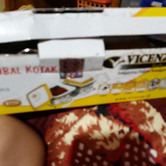 Tempat Sambal Kotak Vicenza - Square Chili Jar B720