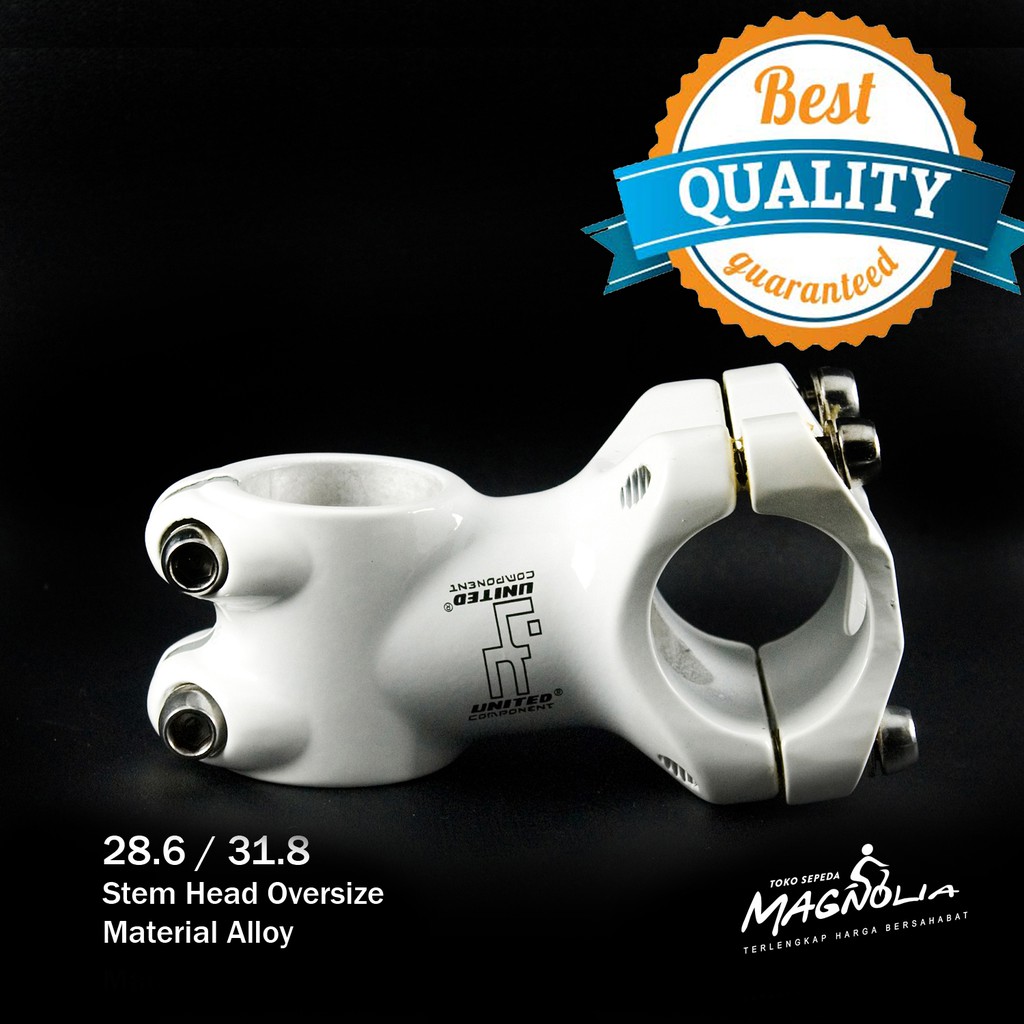 Stem Head Sepeda Oversize Alloy United RoadBike MTB Komponen Sepeda