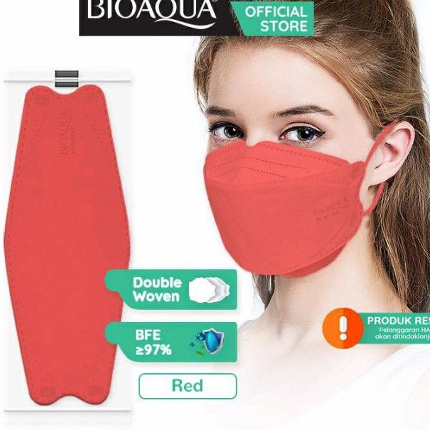 Sale Bioaqua - Masker Medis Disposable Face Mask 3Ply Masker Kesehatan Evo - White