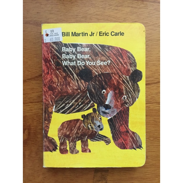 eric carle baby bear