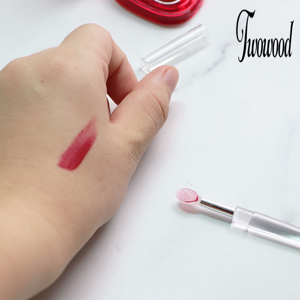 Brush Eyeshadow Multifungsi Bahan Silikon Dengan Tutup Untuk Wanita