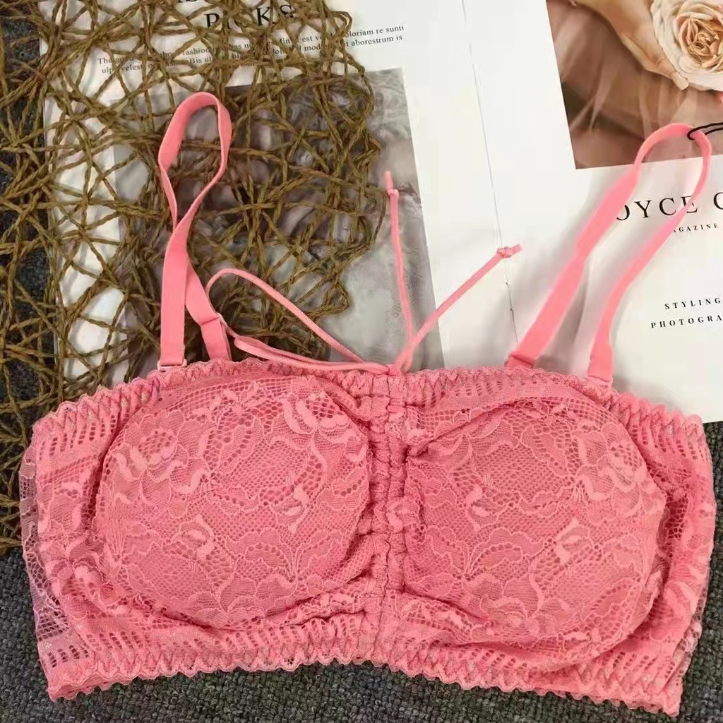 Bra/BH Import 9299 Wanita, Tidak Ada Kawat Bahan Halus Busa Tipis